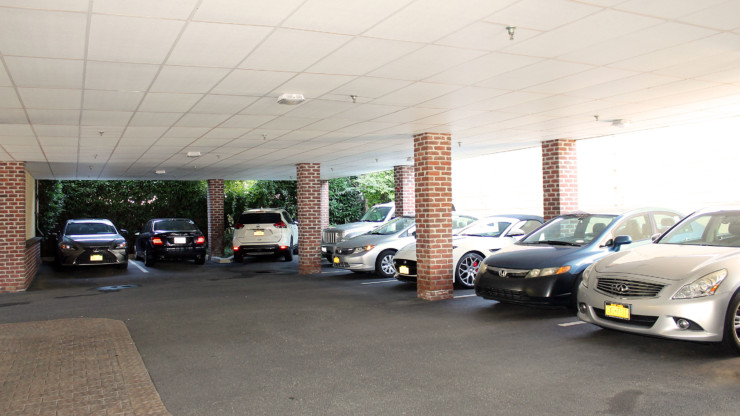 covered garage